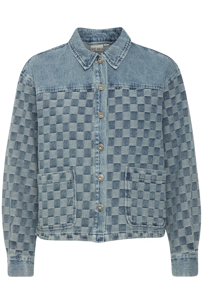 Jeansjassen blauw ICHI