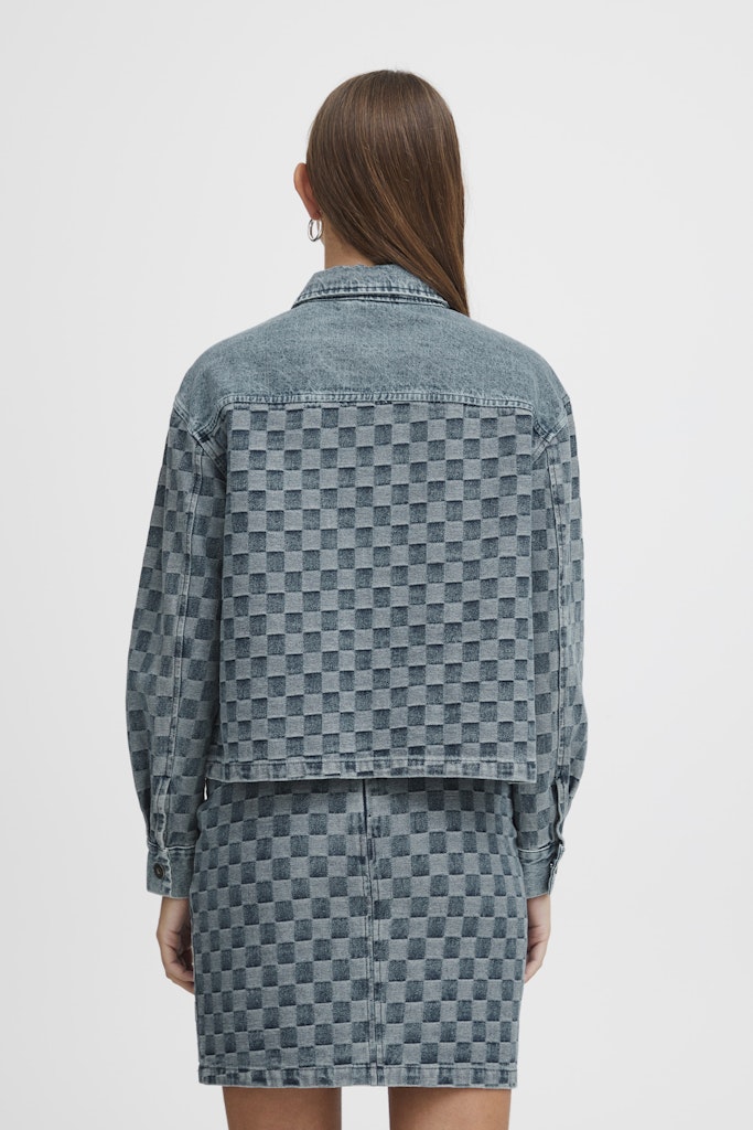 Jeansjassen blauw ICHI