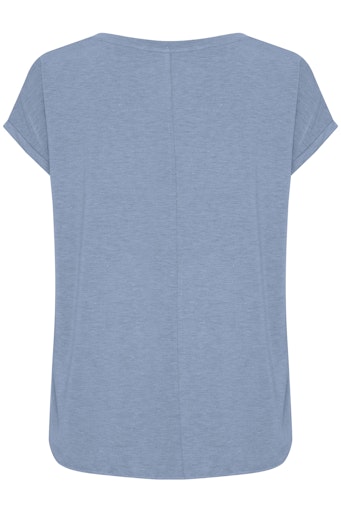 T-shirts korte mouw blauw ICHI