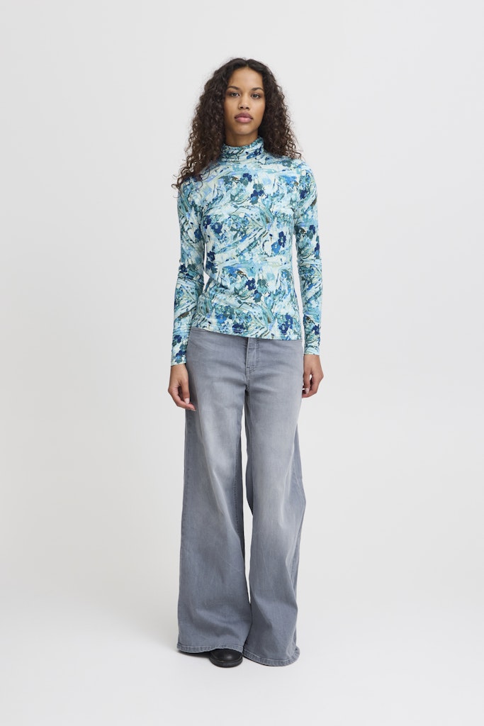 T-shirts lange mouw multicolor ICHI