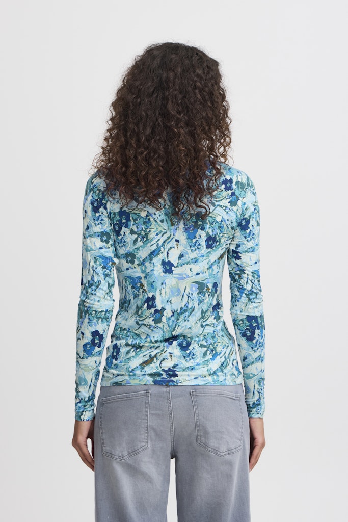 T-shirts lange mouw multicolor ICHI