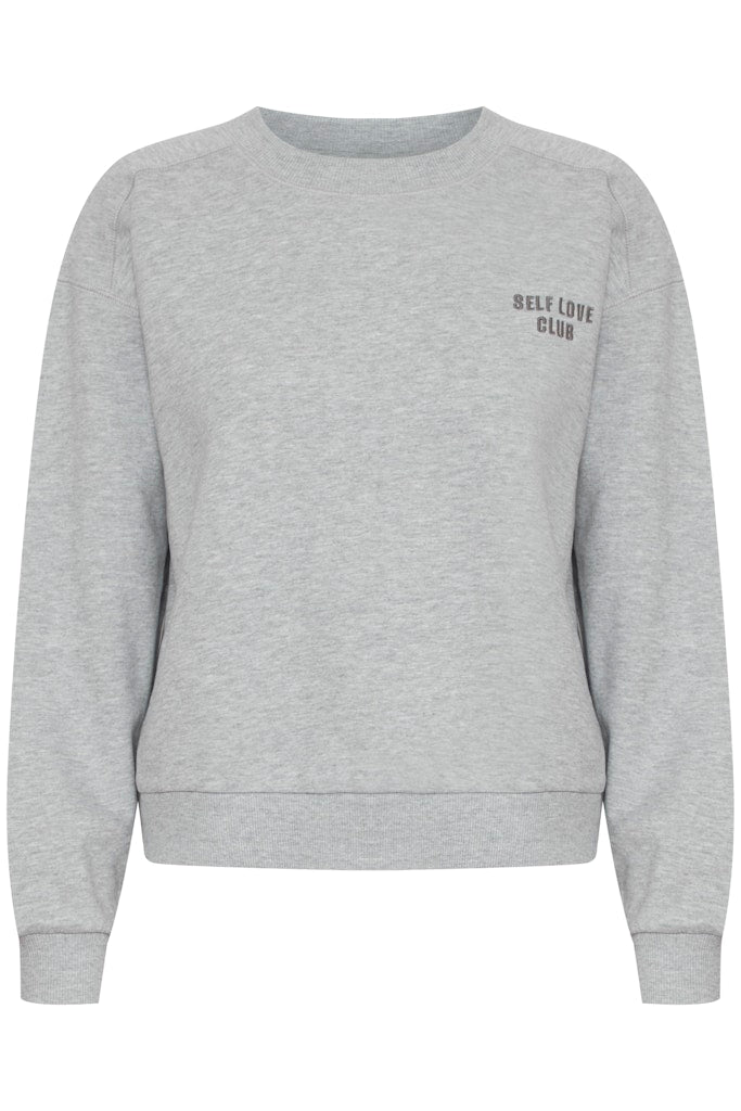 Sweaters grijs ICHI