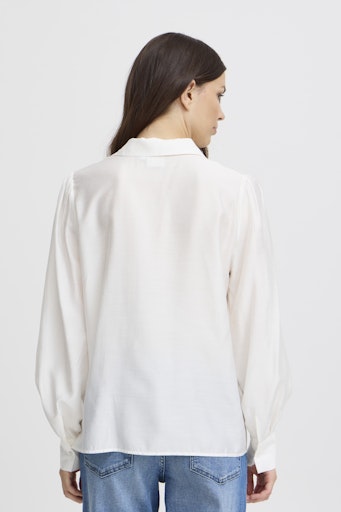 Blouses lange mouw wit ICHI