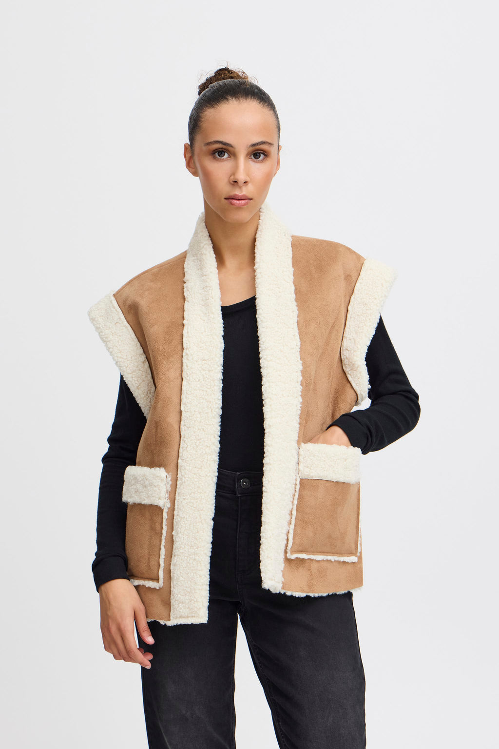 Bodywarmers oranje ICHI