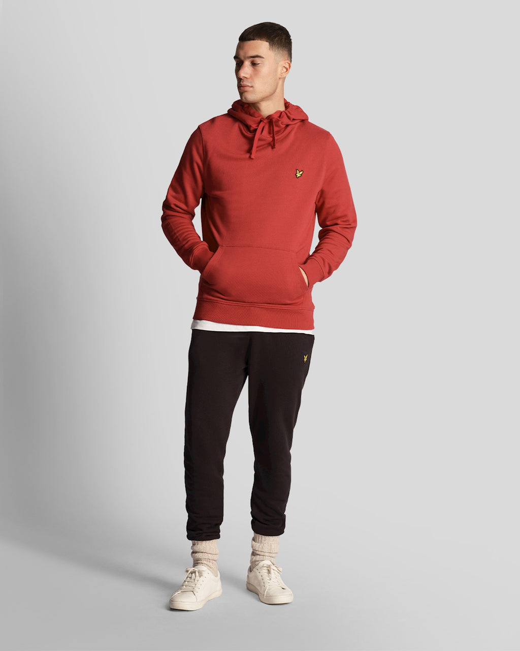 Sweaters rood Lyle & Scott
