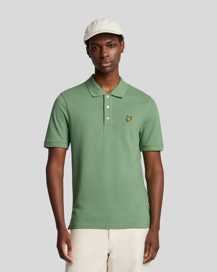 Polo's korte mouw groen Lyle & Scott