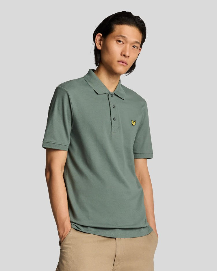 Polo's korte mouw groen Lyle & Scott