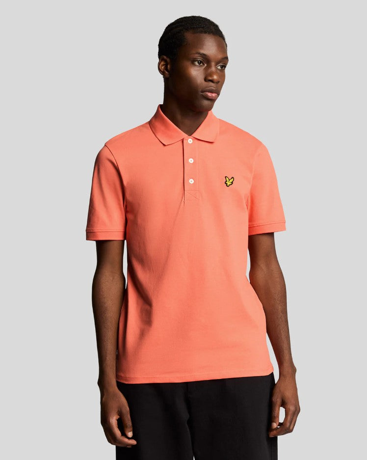 Polo's korte mouw roze Lyle & Scott
