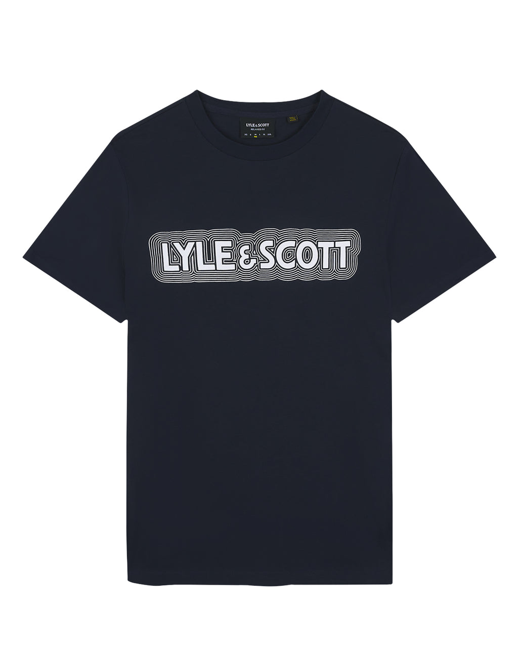 T-shirts korte mouw blauw Lyle & Scott