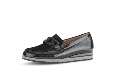 Loafers zwart Gabor
