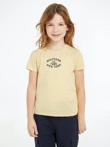 T-shirts korte mouw geel Tommy Hilfiger