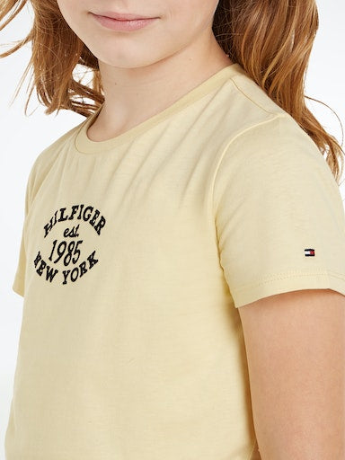 T-shirts korte mouw geel Tommy Hilfiger
