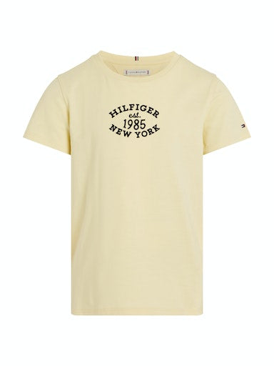 T-shirts korte mouw geel Tommy Hilfiger