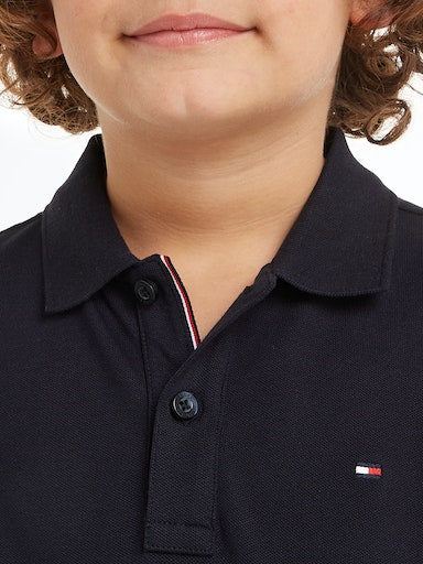 Polo's lange mouw navy Tommy Hilfiger