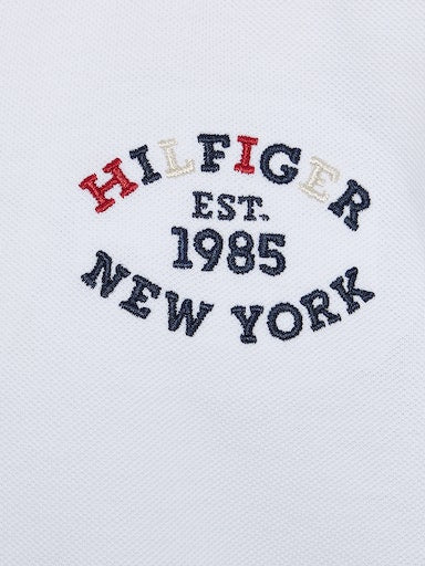 Polo's korte mouw wit Tommy Hilfiger