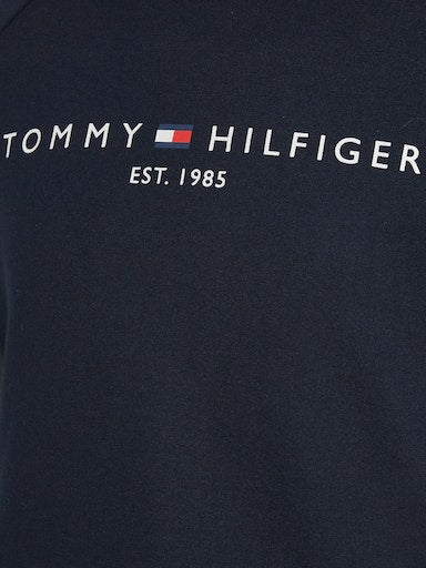 Jurken korte mouw navy Tommy Hilfiger