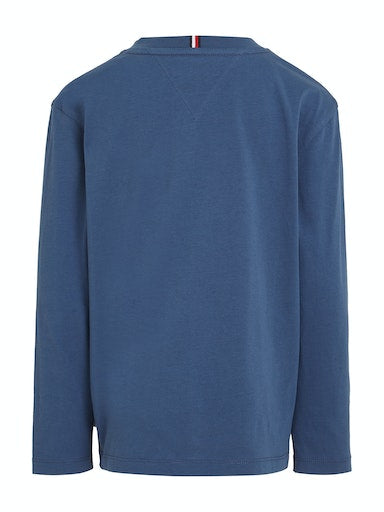T-shirts lange mouw blauw Tommy Hilfiger