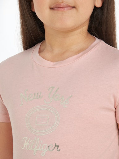 T-shirts korte mouw roze Tommy Hilfiger
