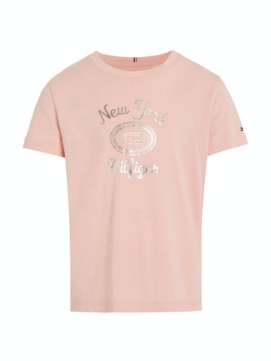 T-shirts korte mouw roze Tommy Hilfiger