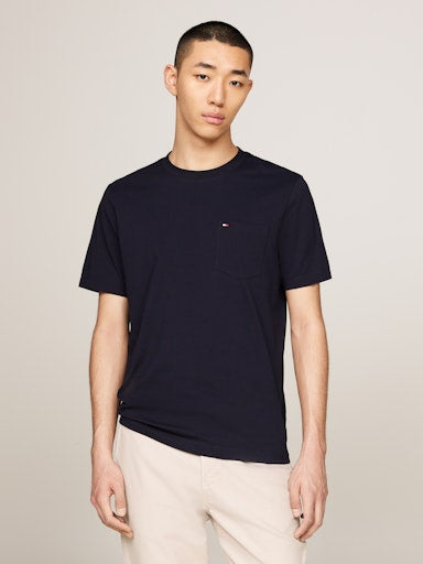 T-shirts korte mouw navy Tommy Hilfiger