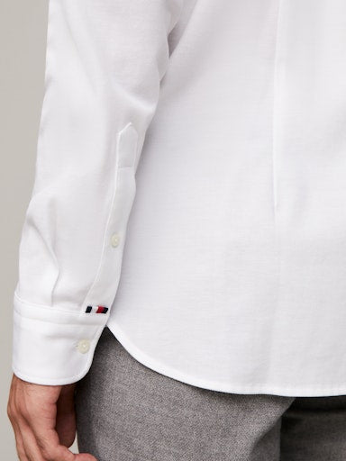 Hemden lange mouw wit Tommy Hilfiger