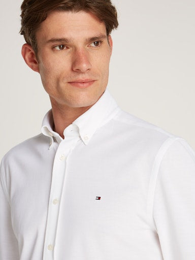 Hemden lange mouw wit Tommy Hilfiger
