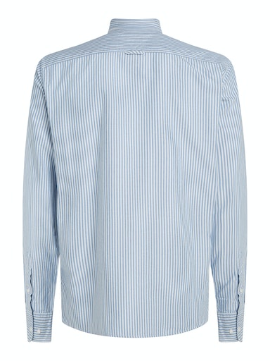 Hemden lange mouw blauw Tommy Hilfiger