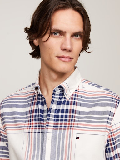 Hemden lange mouw multicolor Tommy Hilfiger