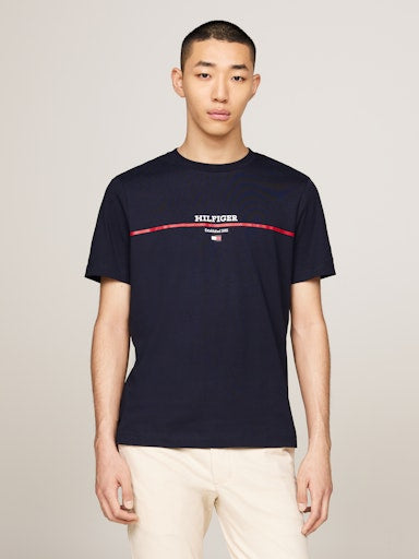 T-shirts korte mouw navy Tommy Hilfiger