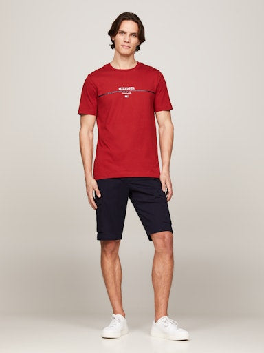 T-shirts korte mouw rood Tommy Hilfiger
