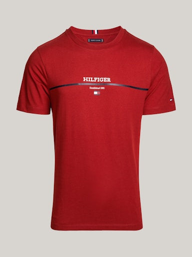 T-shirts korte mouw rood Tommy Hilfiger