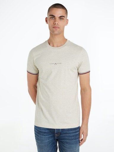 T-shirts korte mouw beige Tommy Hilfiger