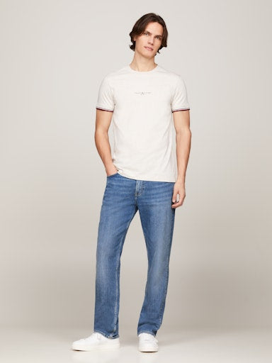 T-shirts korte mouw beige Tommy Hilfiger