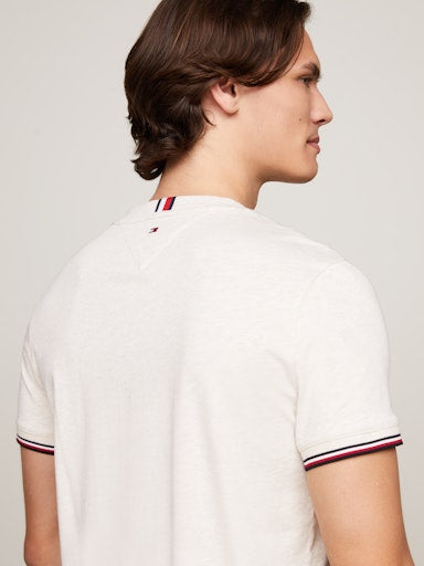 T-shirts korte mouw beige Tommy Hilfiger