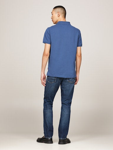 Polo's korte mouw blauw Tommy Hilfiger