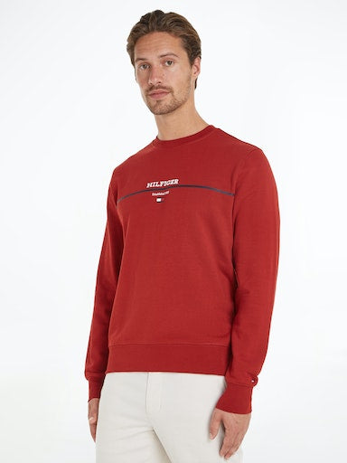 Sweaters rood Tommy Hilfiger