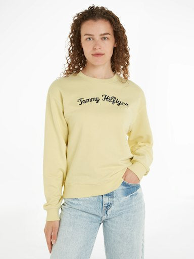 Sweaters geel Tommy Hilfiger