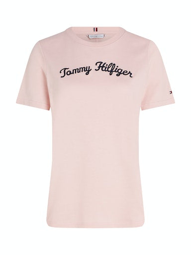T-shirts korte mouw roze Tommy Hilfiger