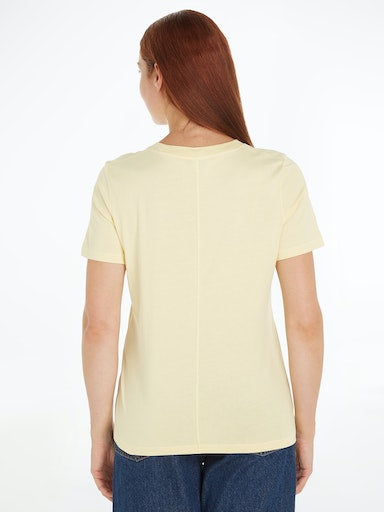 T-shirts korte mouw geel Tommy Hilfiger