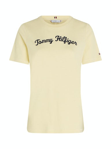 T-shirts korte mouw geel Tommy Hilfiger