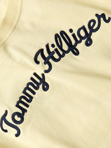 T-shirts korte mouw geel Tommy Hilfiger