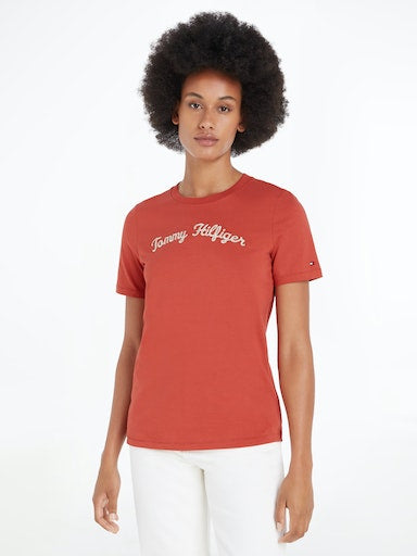 T-shirts korte mouw rood Tommy Hilfiger