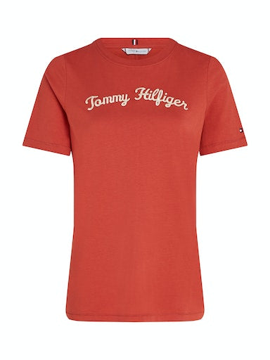 T-shirts korte mouw rood Tommy Hilfiger