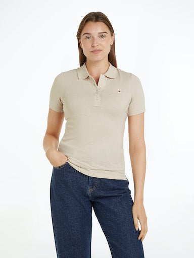 Polo's korte mouw beige Tommy Hilfiger