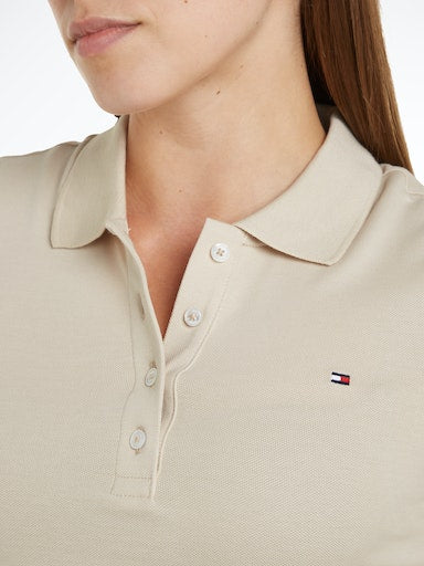 Polo's korte mouw beige Tommy Hilfiger