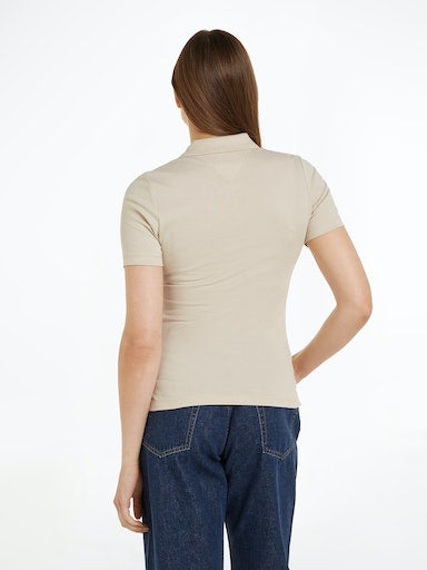 Polo's korte mouw beige Tommy Hilfiger