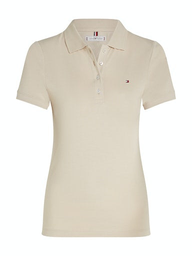Polo's korte mouw beige Tommy Hilfiger