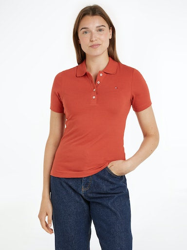 Polo's korte mouw rood Tommy Hilfiger