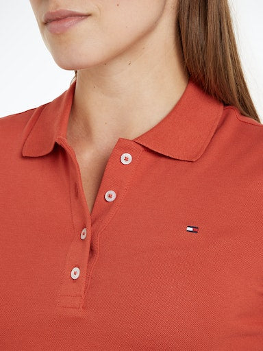 Polo's korte mouw rood Tommy Hilfiger