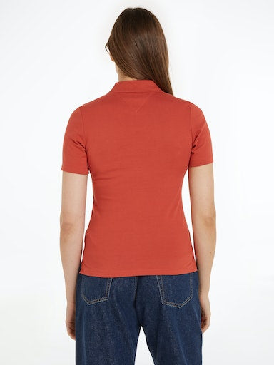 Polo's korte mouw rood Tommy Hilfiger